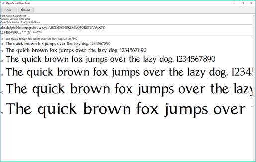 Install font microsoft word